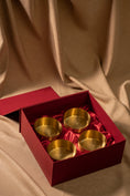 Load image into Gallery viewer, Mīlan | The Midday Reunion | Brass Bowls | Set of 4