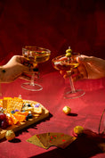 Load image into Gallery viewer, Rātri | The Night Unfolds | Coupe Glasses & Cards | Set of 2
